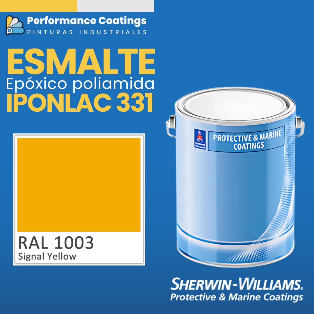 IPONLAC 331 Esmalte Epóxico Poliamida – Protección Industrial de Alto Desempeño