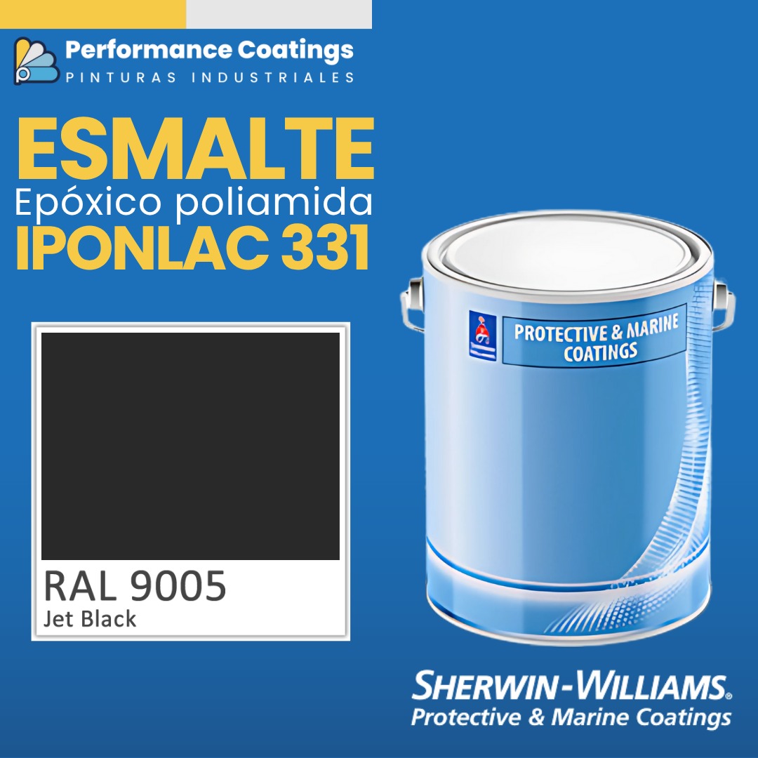 IPONLAC 331 Esmalte Epóxico Poliamida – Protección Industrial de Alto Desempeño