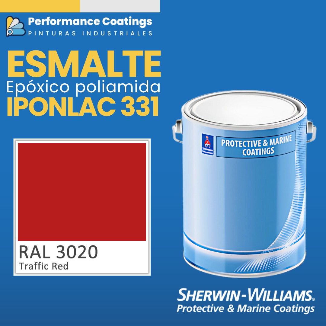 IPONLAC 331 Esmalte Epóxico Poliamida – Protección Industrial de Alto Desempeño
