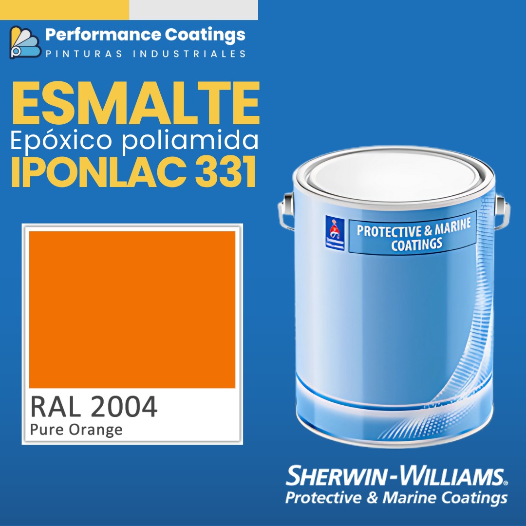 IPONLAC 331 Esmalte Epóxico Poliamida – Protección Industrial de Alto Desempeño