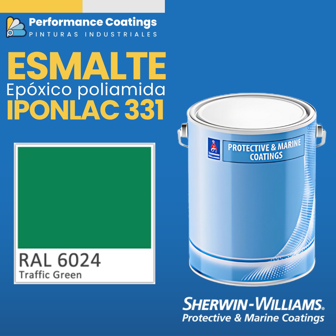 IPONLAC 331 Esmalte Epóxico Poliamida – Protección Industrial de Alto Desempeño