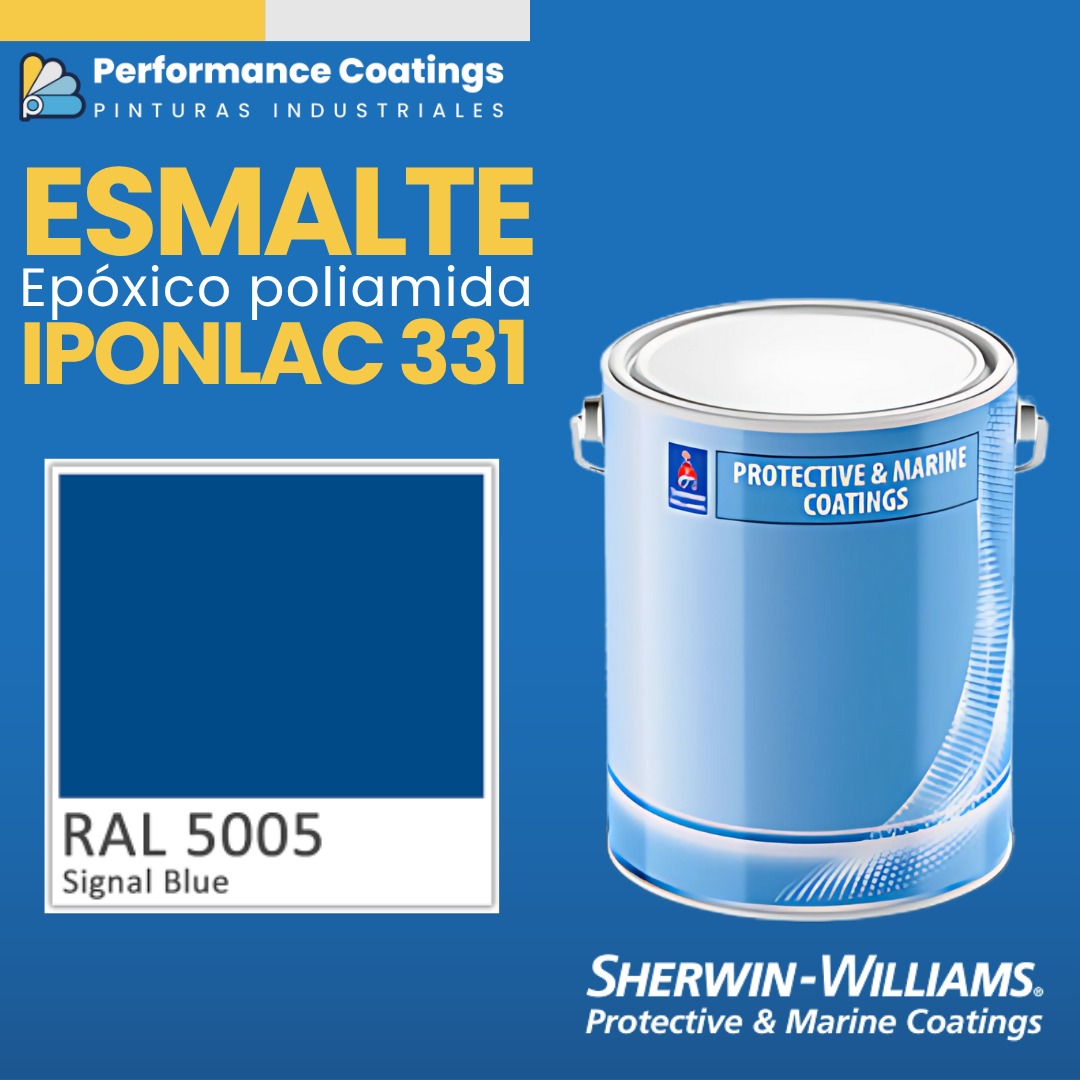 IPONLAC 331 Esmalte Epóxico Poliamida – Protección Industrial de Alto Desempeño