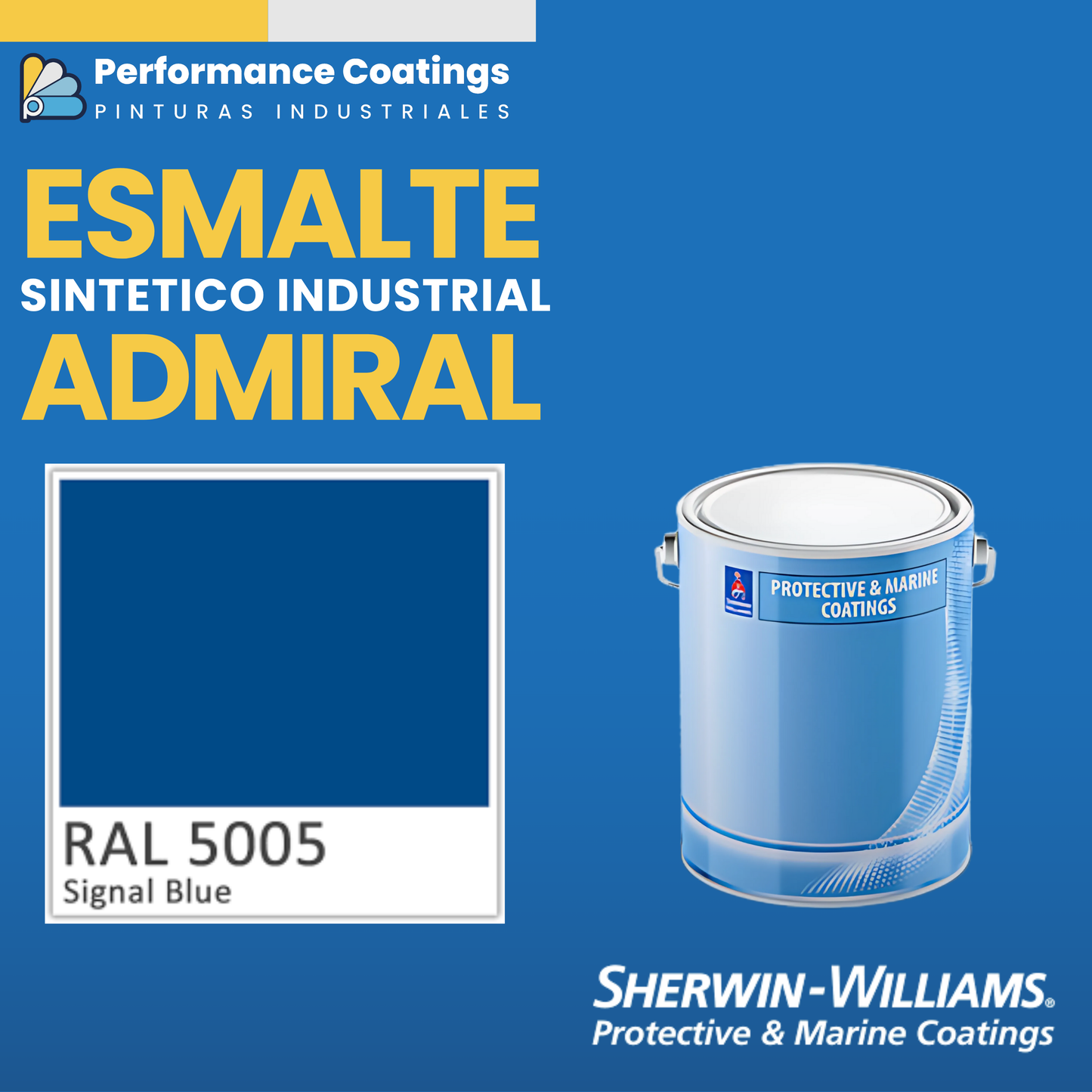 Admiral® Secado Rápido – Esmalte Sintético Brillante Profesional | Sherwin-Williams