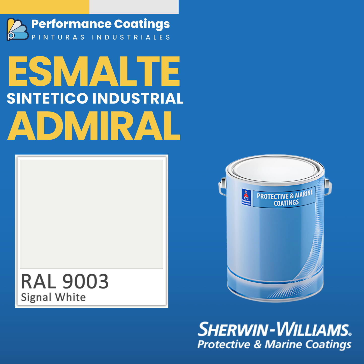 Admiral® Secado Rápido – Esmalte Sintético Brillante Profesional | Sherwin-Williams