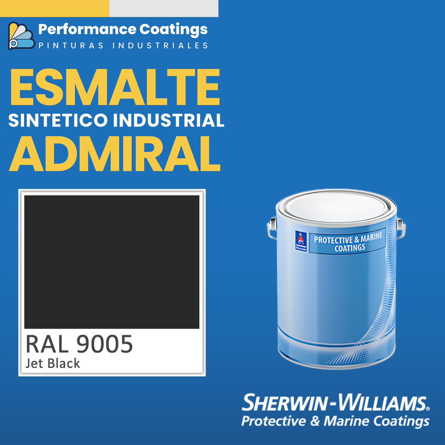 Admiral® Secado Rápido – Esmalte Sintético Brillante Profesional | Sherwin-Williams