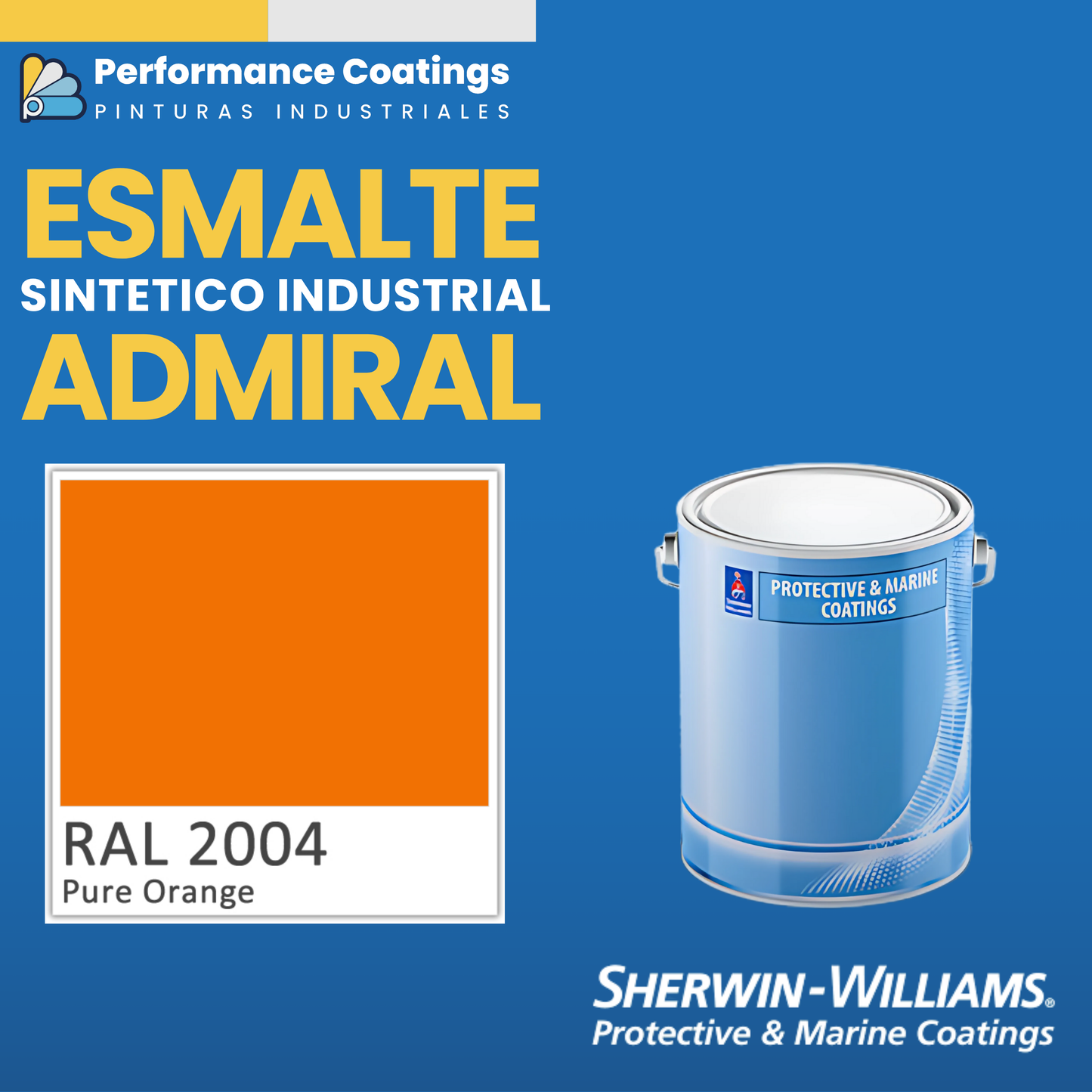 Admiral® Secado Rápido – Esmalte Sintético Brillante Profesional | Sherwin-Williams