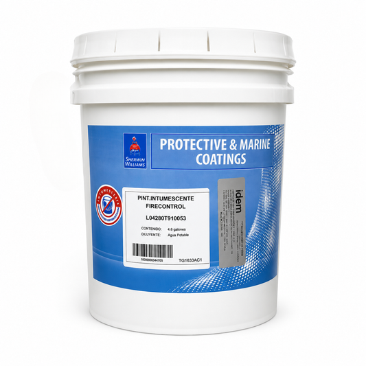 Pintura Intumescente Fire Control - Tineta 4,6 GL | Sherwin Williams