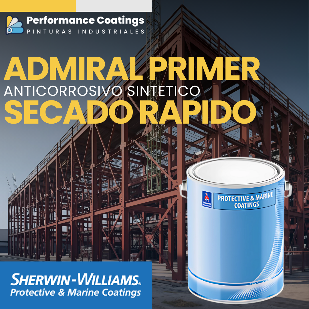 Admiral Primer - Anticorrosivo Sintético Secado Rápido -  Sherwin-Williams
