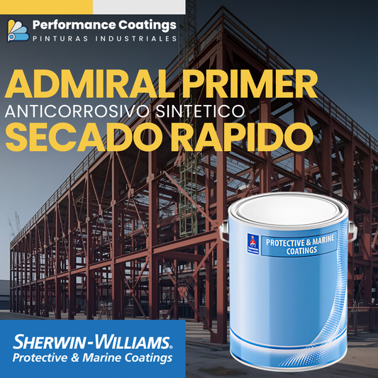 Admiral Primer - Anticorrosivo Sintético Secado Rápido -  Sherwin-Williams