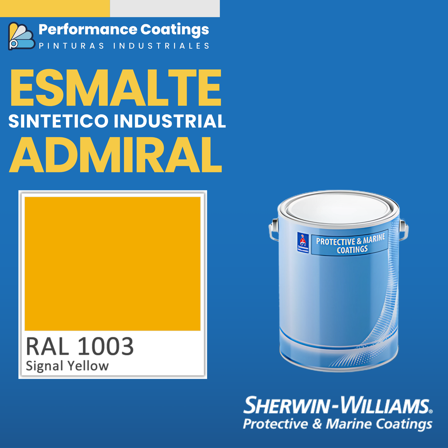 Admiral® Secado Rápido – Esmalte Sintético Brillante Profesional | Sherwin-Williams