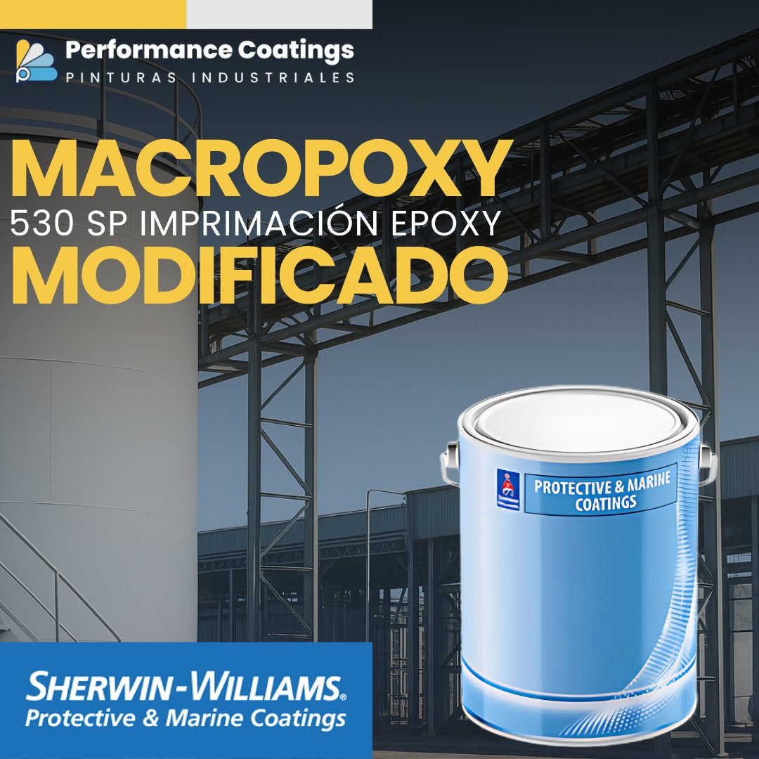 MACROPOXY® 530 SP – Imprimación Epóxica Profesional para Galvanizado y Metales No Ferrosos
