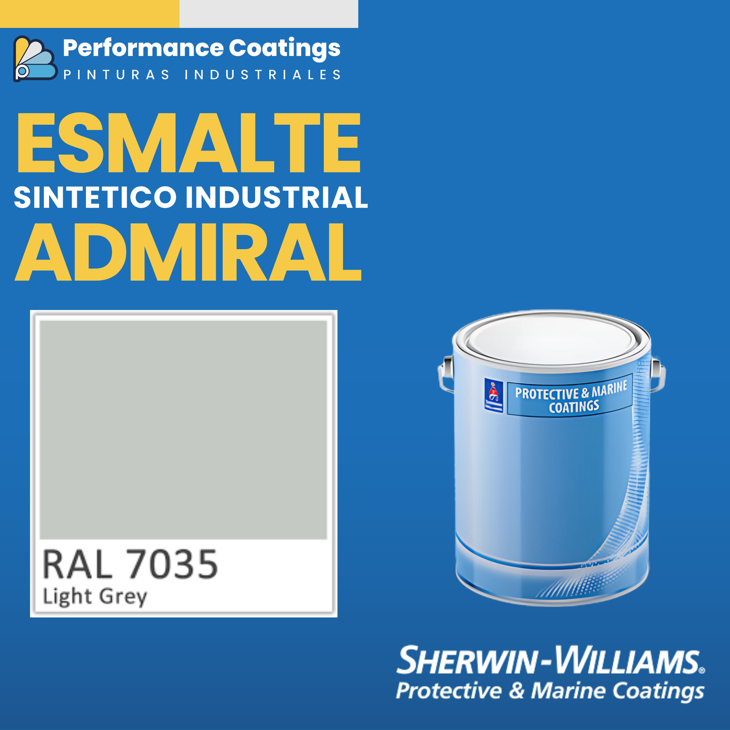 Admiral® Secado Rápido – Esmalte Sintético Brillante Profesional | Sherwin-Williams