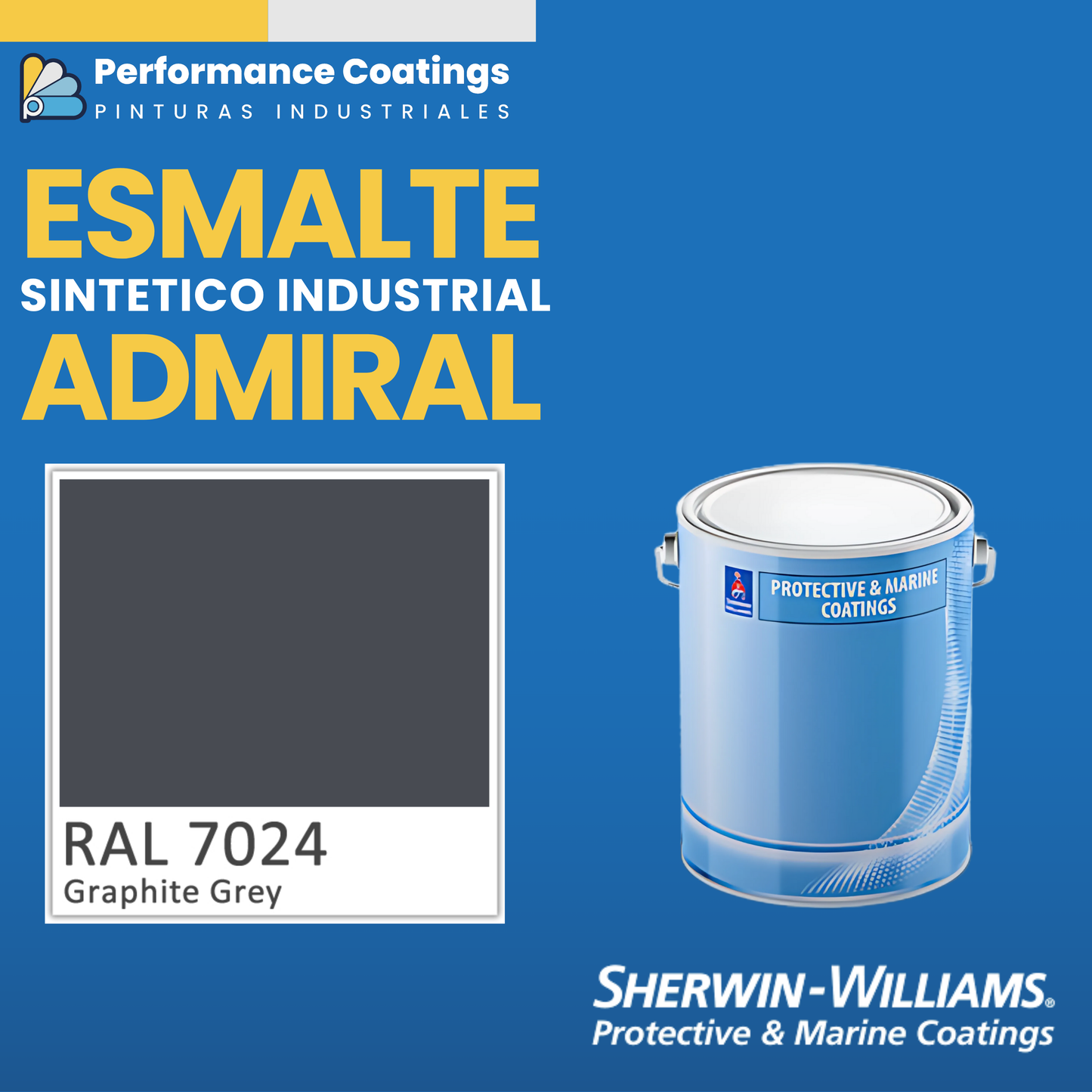 Admiral® Secado Rápido – Esmalte Sintético Brillante Profesional | Sherwin-Williams
