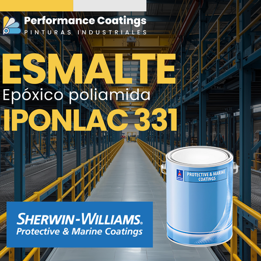 IPONLAC 331 Esmalte Epóxico Poliamida – Protección Industrial de Alto Desempeño